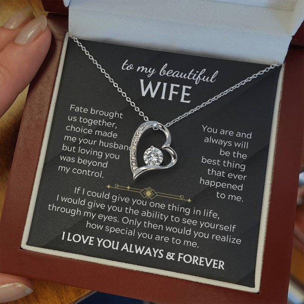 TO MY BEAUTIFUL WIFE - You realize how special you are to me