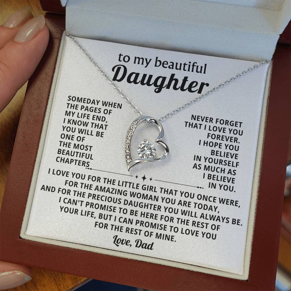 TO MY BEAUTIFUL DAUGHTER, I LOVE YOU FOR THE LITTLE GIRL (Almost Gone)