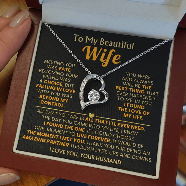 [Almost Sold Out] TO MY BEAUTIFUL WIFE - I knew I found the one