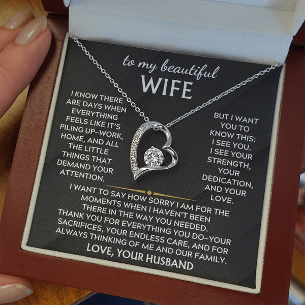 To My Beautiful Wife, Thank you for everything you do