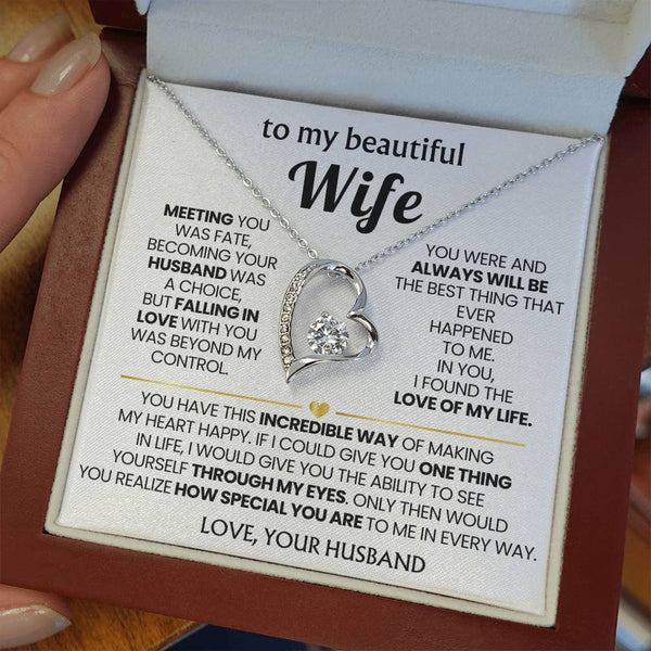 TO MY BEAUTIFUL WIFE - You have this incredible way of making my heart happy