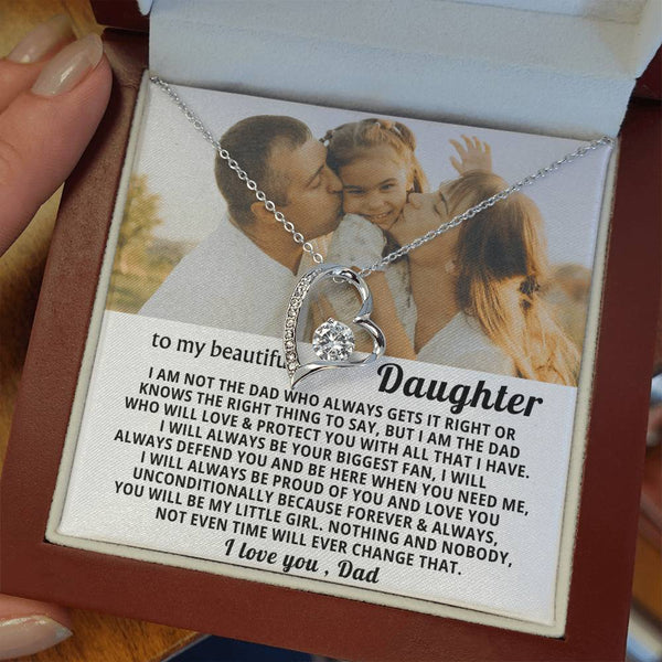 To My Beautiful Daughter,I will always be your biggest fan - my little girl - Personalized
