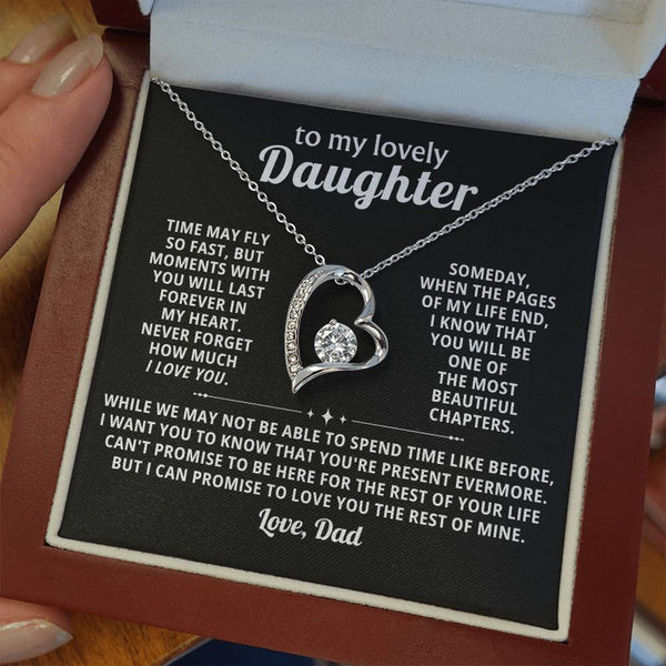 TO MY LOVELY DAUGHTER,  you're present evermore