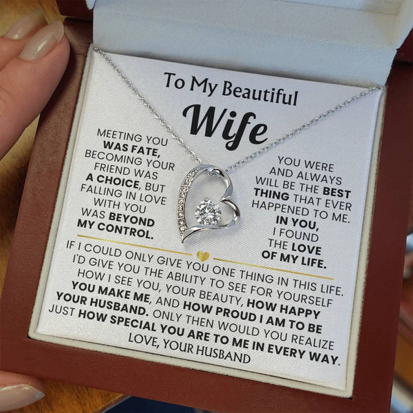 TO MY BEAUTIFUL WIFE - I am to be your husband