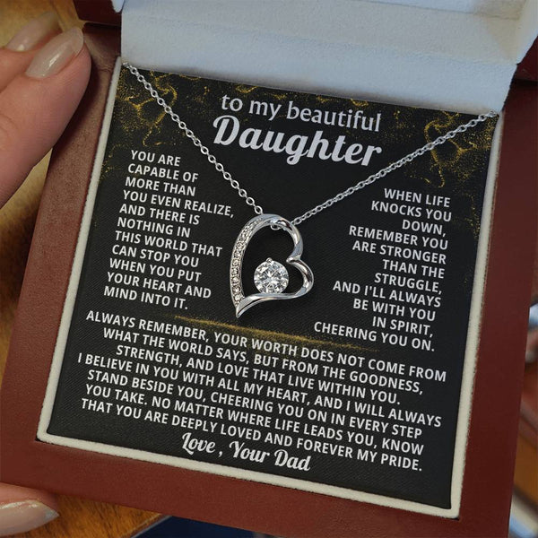 TO MY BEAUTIFUL DAUGHTER, You are capable of more than you even realize