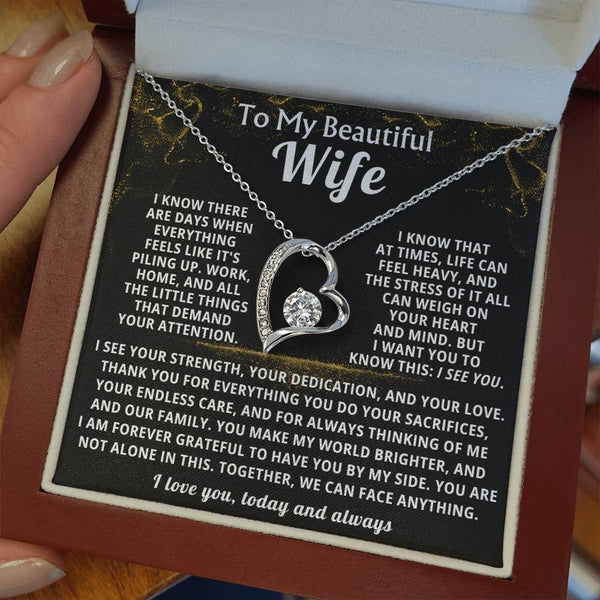 To My Beautiful Wife - Together, we can face anything