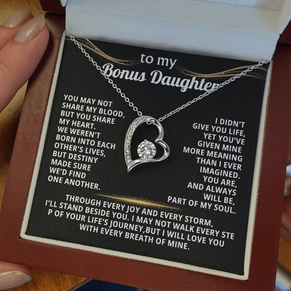 To My Bonus Daughter, Destiny made sure we’d find one another