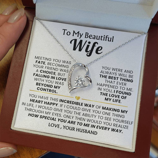 TO MY WIFE - Falling in love with you was beyond my control