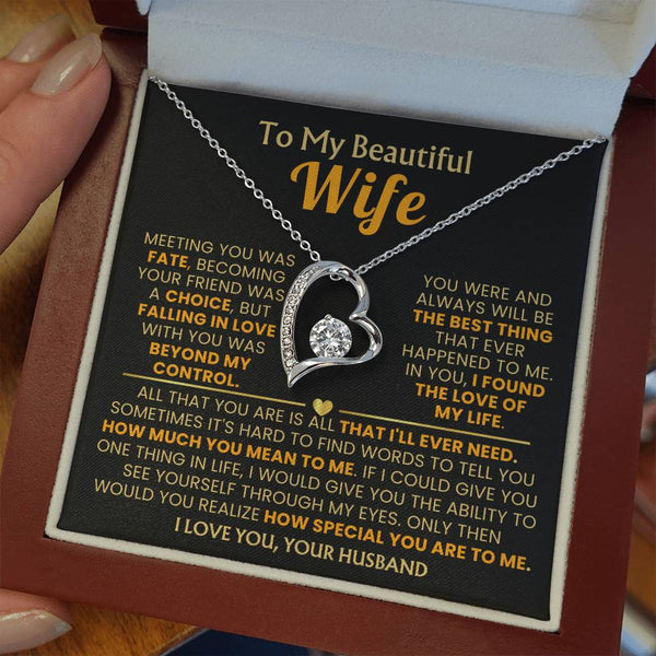 (Almost Gone) TO MY WIFE - Hard to find words to tell you how much you mean to me