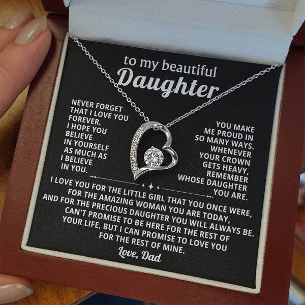 To My beautiful daughter - THE PRECIOUS DAUGHTER YOU WILL ALWAYS BE
