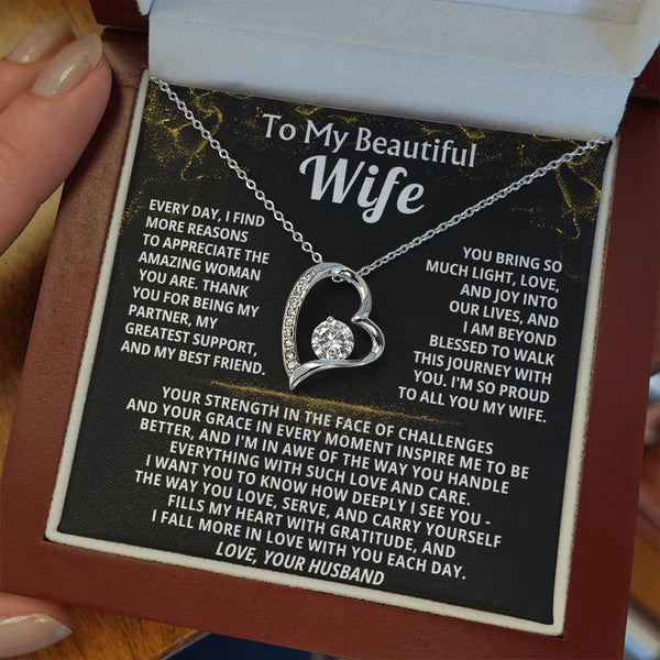 To My Beautiful Wife - Every day, I find more reasons to appreciate the amazing woman you are ( Almost Gone )