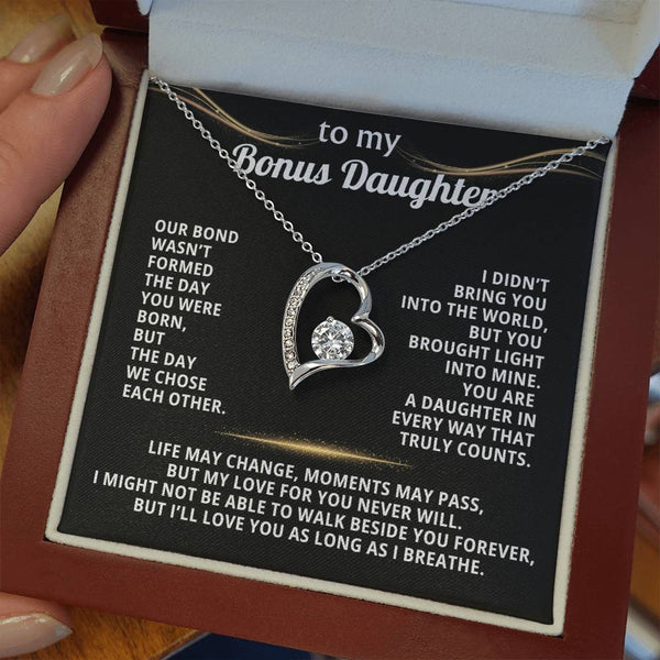 To My Bonus Daughter, You brought light into mine