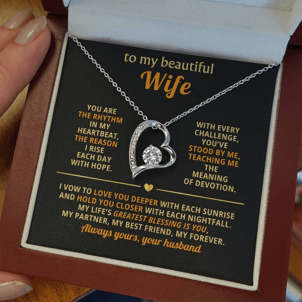 To my beautiful Wife, You are the rhythm in my heartbeat ( Almost Gone )