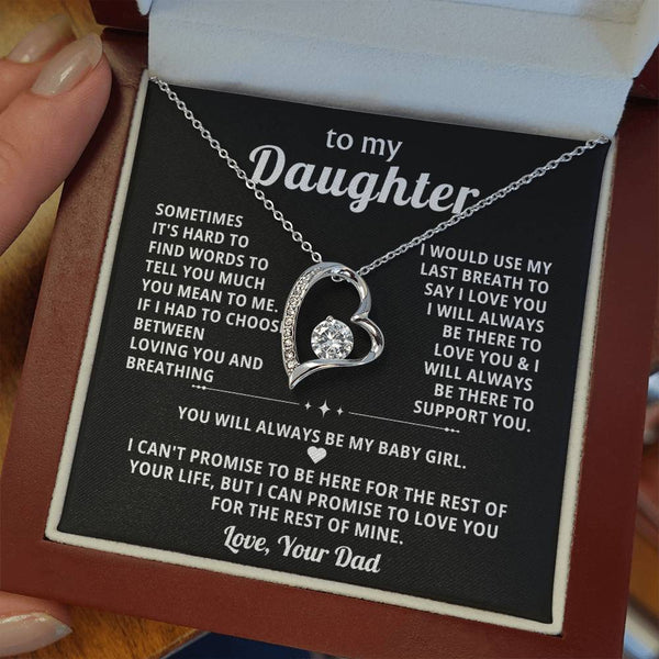 To My Daughter, I WILL ALWAYS BE THERE TO SUPPORT YOU