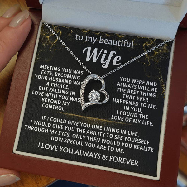To My Beautiful Wife - I Love You Forever
