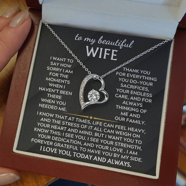 To My Beautiful Wife, Thank you for everything you do—your sacrifices ( Forever Love )