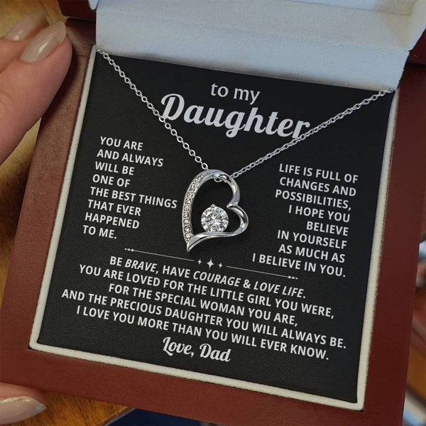 TO MY DAUGHTER - You are loved for the little girl you were