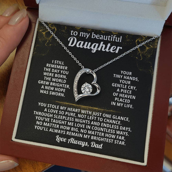TO MY BEAUTIFUL DAUGHTER, You stole my heart with just one glance