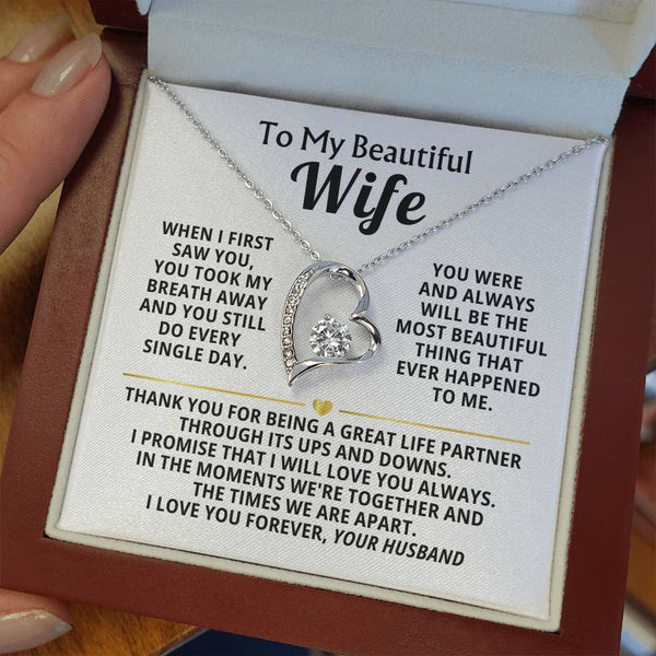 TO MY BEAUTIFUL WIFE - A great life partner through its ups and downs
