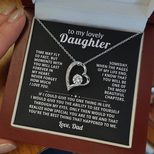 TO MY LOVELY DAUGHTER, Moments with you will last forever in my heart [Only a few left]