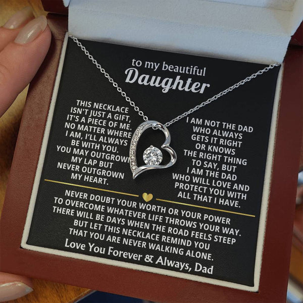 To My Beautiful Daughter - You may outgrown my lap but never outgrown my heart