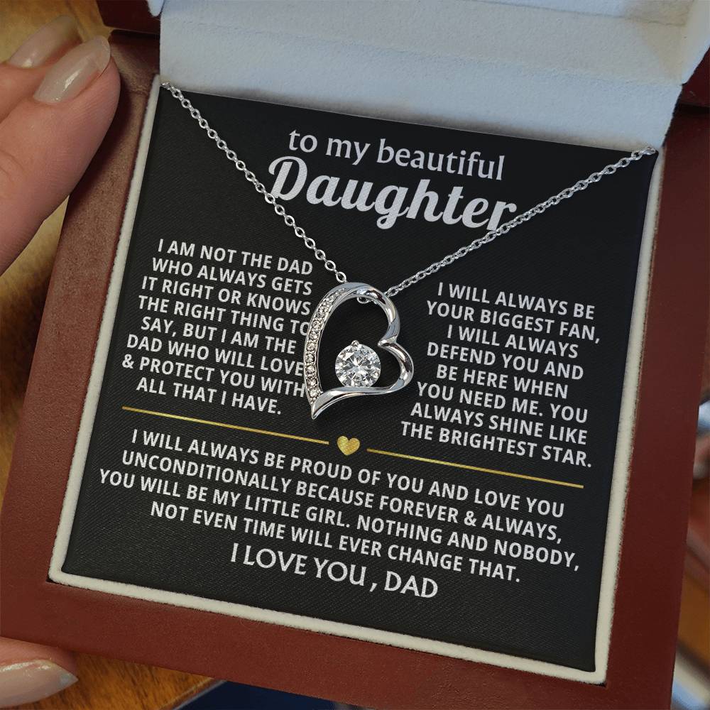To My Daughter - Love Dad - Biggest Fan
