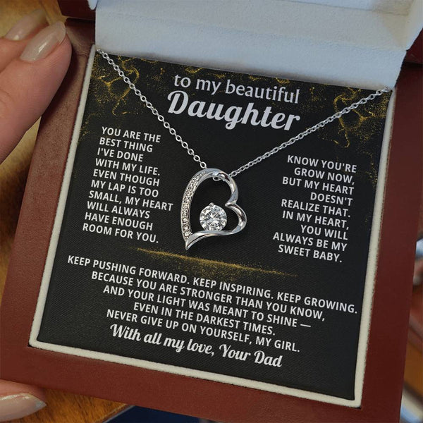 TO MY BEAUTIFUL DAUGHTER, My heart will always have enough room for you