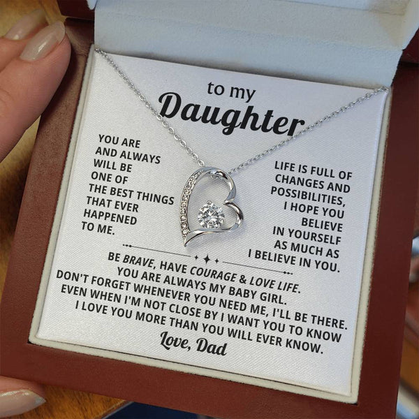 (Only a few left) TO MY DAUGHTER - BE BRAVE, HAVE COURAGE