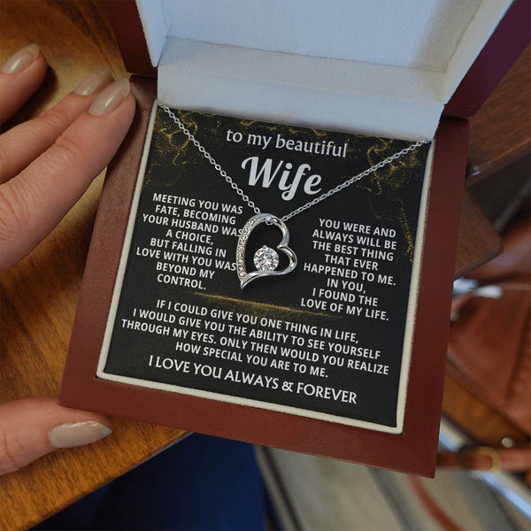 To My Beautiful Wife - I Love You Forever