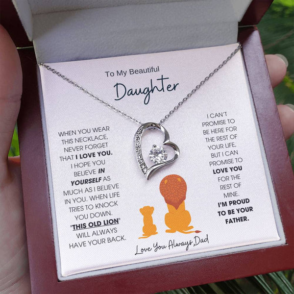 To My Beautiful Daughter, "This Old Lion" Will Always Have Your Back