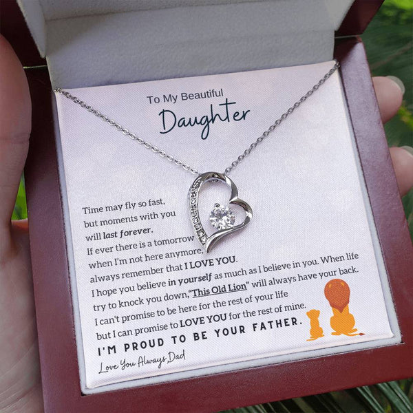 To My Beautiful Daughter, Moments With You Will Last Forever