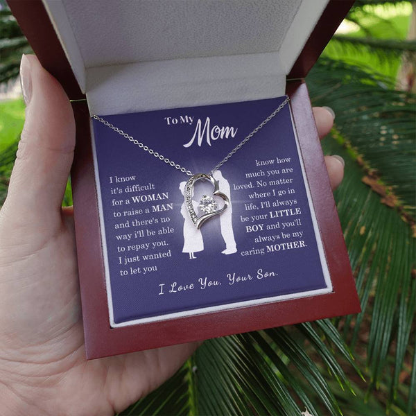 [Almost Sold Out] To My Mom - Loved Mother - Forever Love Necklace