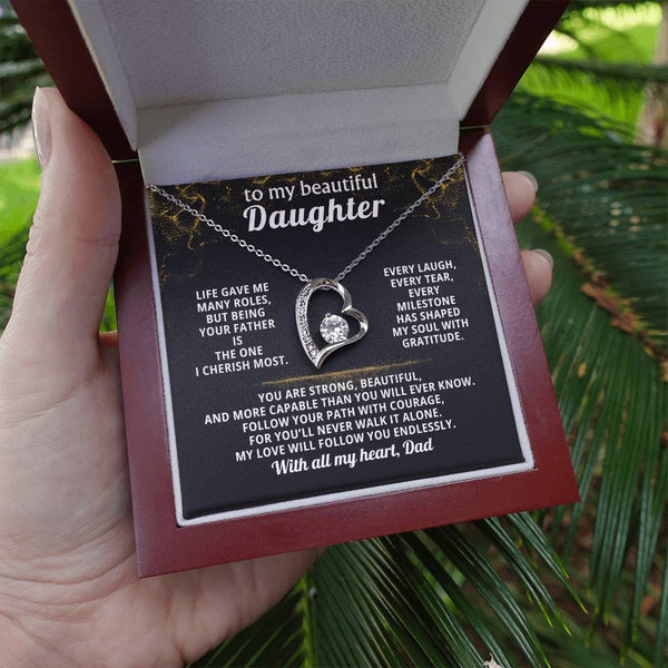 To my beautiful Daughter, being your father is the one I cherish most