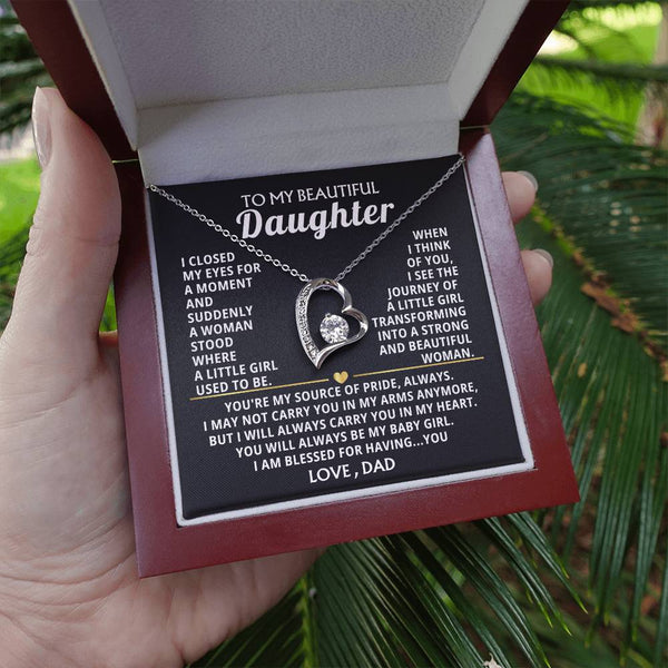(Only a few left) TO MY BEAUTIFUL DAUGHTER - Strong and beautiful woman