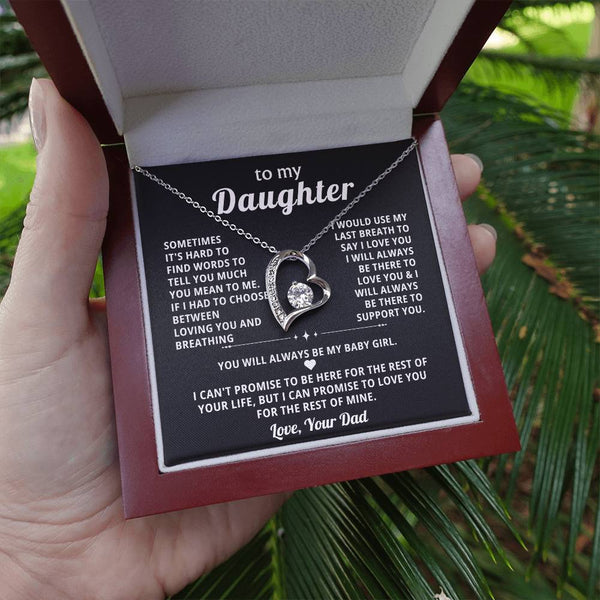 To My Daughter, I WILL ALWAYS BE THERE TO SUPPORT YOU