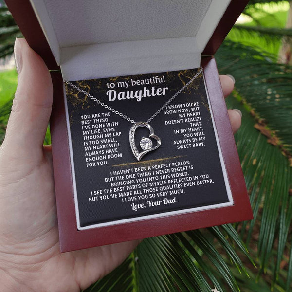TO MY BEAUTIFUL DAUGHTER, You are the best thing I've done with my life.( Almost gone )