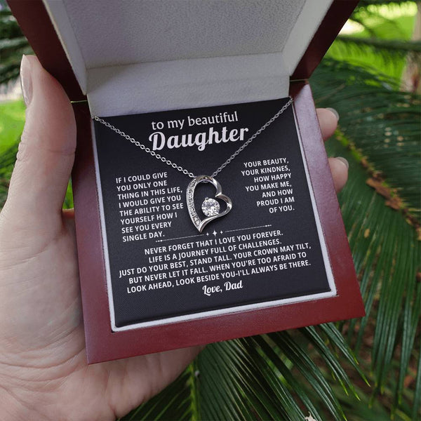 To My beautiful Daughter - Look beside you-I'll always be there