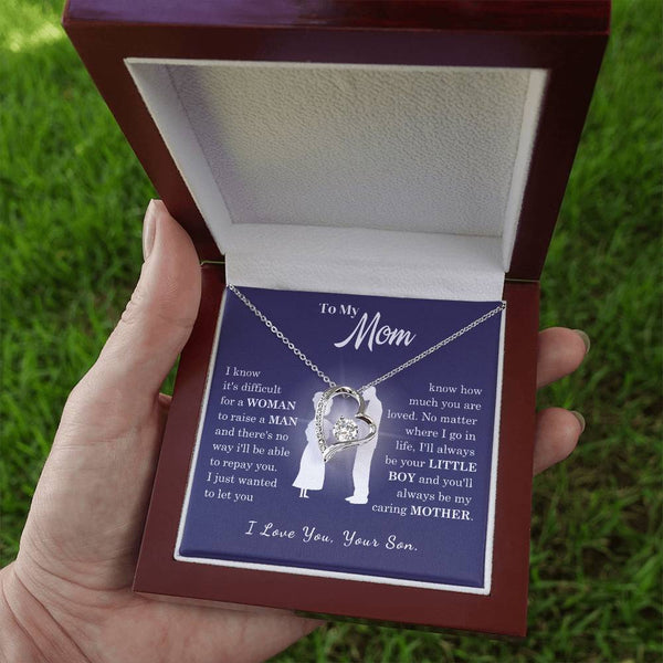 [Almost Sold Out] To My Mom - Loved Mother - Forever Love Necklace