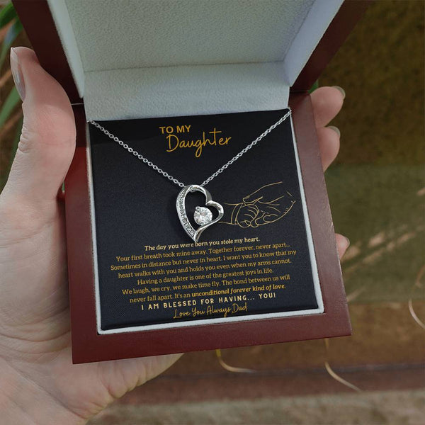 [Only a few left] To My Daughter - The day you were born you stole my heart