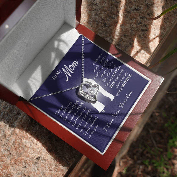 [Almost Sold Out] To My Mom - Loved Mother - Forever Love Necklace