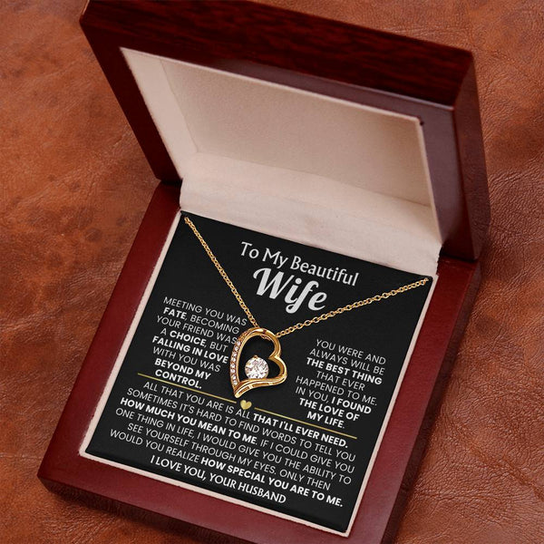 TO MY WIFE - Hard to find words to tell you how much you mean to me ( Forever Love )