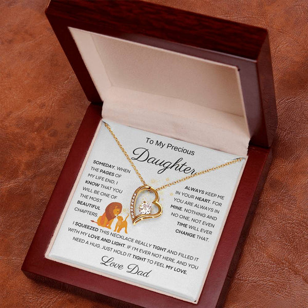 [ Few left only ] To My Precious Daughter From Dad - The Most Beautiful Chapters - Lion White
