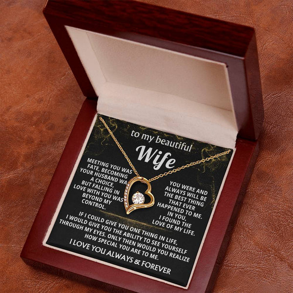 To My Beautiful Wife - I Love You Forever