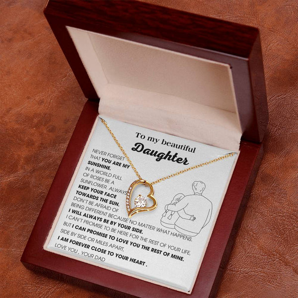 [Few left only] To My Beautiful Daughter, YOU ARE MY SUNSHINE - KEEP YOUR FACE TOWARDS THE SUN