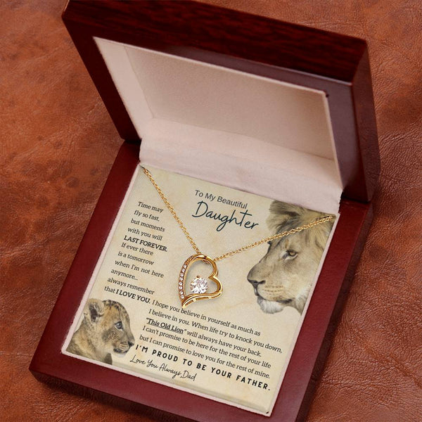 [Only a few left] To My Beautiful Daughter - Moments With You Will Last Forever