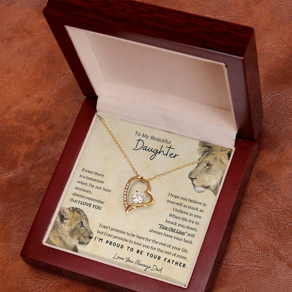 To My Beautiful Daughter - This Old Lion will always have your back [Only a few left]