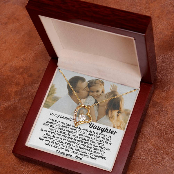 To My Beautiful Daughter,I will always be your biggest fan - my little girl - Personalized