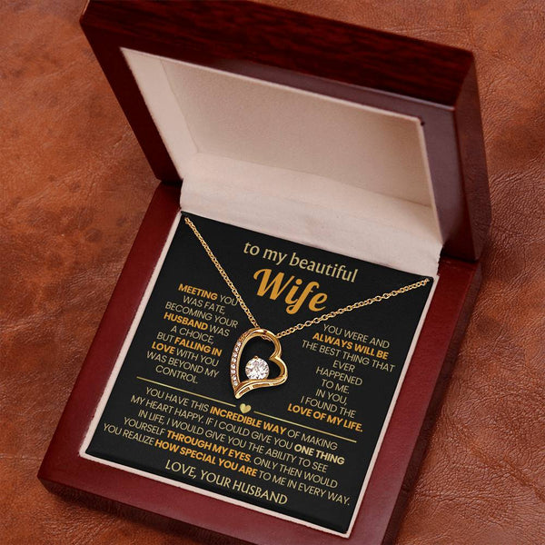 [ Forever Love ] TO MY BEAUTIFUL WIFE - You have this incredible way of making my heart happy