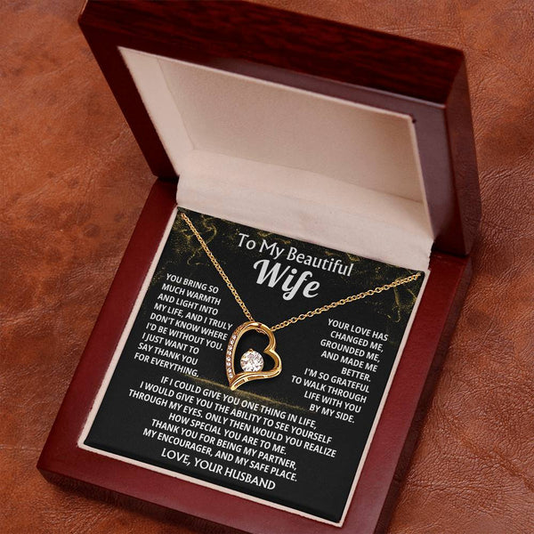 To My Beautiful Wife, Your love has changed me, grounded me, and made me better ( Almost Gone )