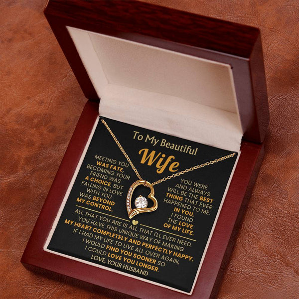 (Almost Gone) TO MY BEAUTIFUL WIFE - My heart completely and perfectly happy